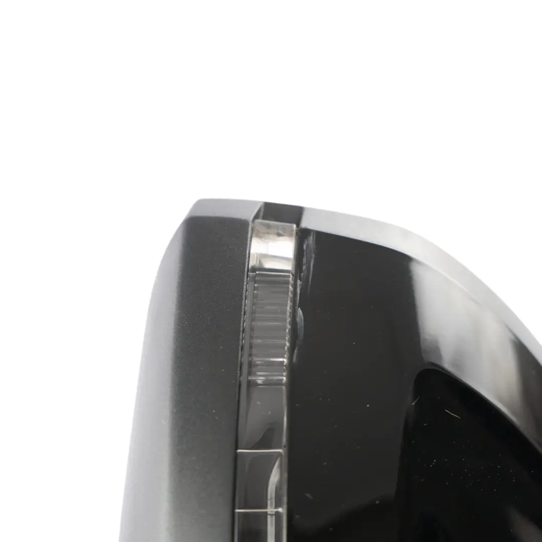 Audi A5 F5 Wing Mirror Heated Electric Auto Dip Right O/S Mythical Black - Y9T - SKU RHD-8W8857410L-MYB - Part number 8W8857410L
