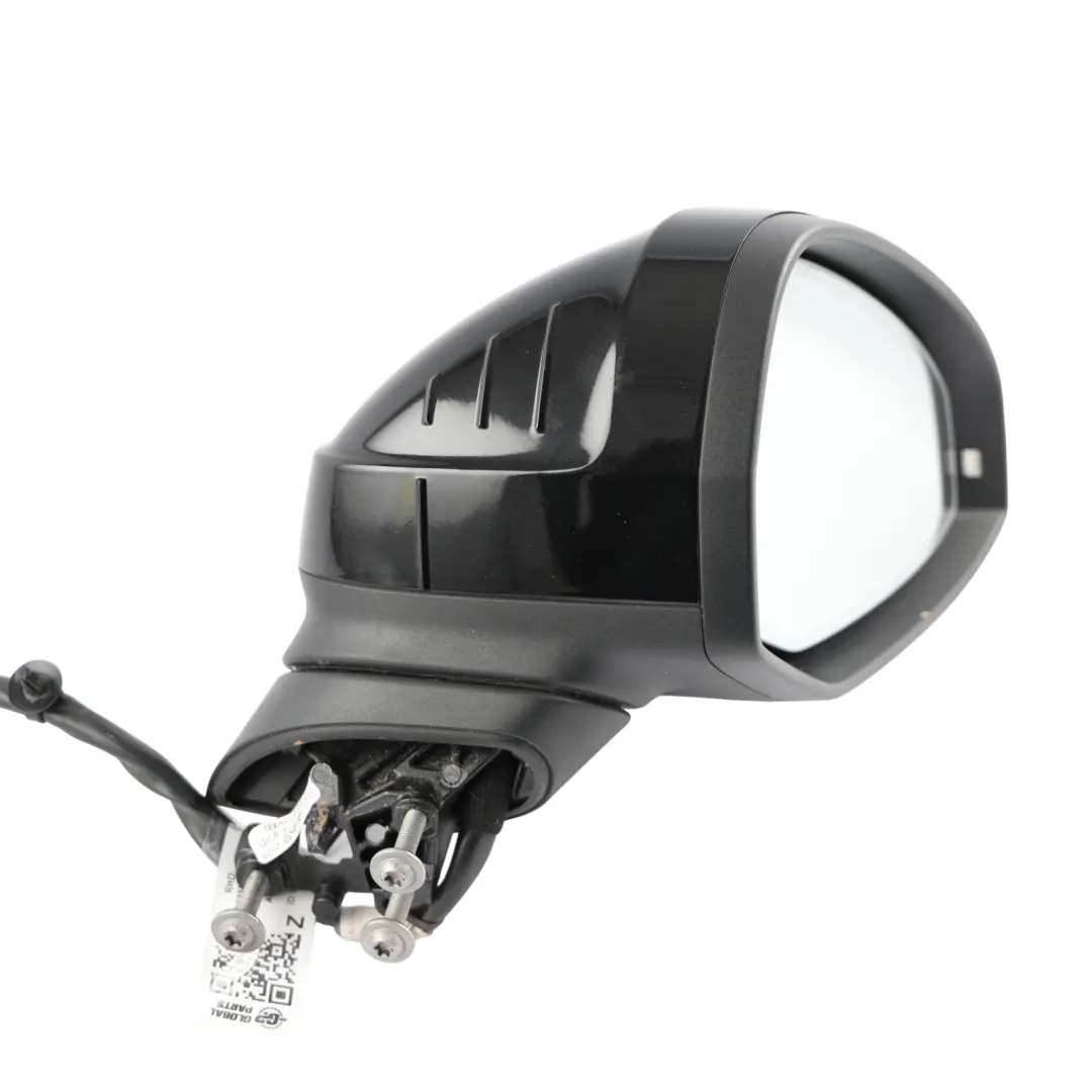 Audi A5 F5 Wing Mirror Heated Electric Auto Dip Right O/S Mythical Black - Y9T - SKU RHD-8W8857410L-MYB - Part number 8W8857410L