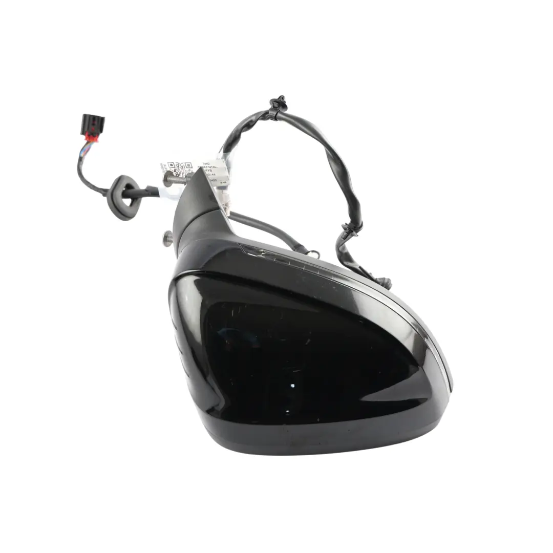 Audi A5 F5 Wing Mirror Heated Electric Auto Dip Right O/S Mythical Black - Y9T - SKU RHD-8W8857410L-MYB - Part number 8W8857410L