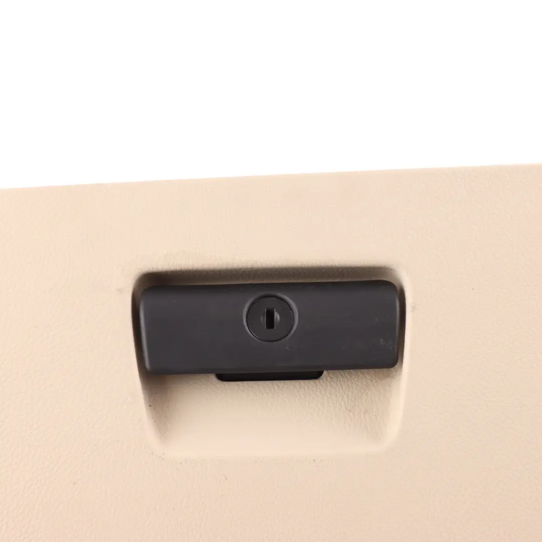 E93N LCI Glove Box Storage Front Panel Cover Cream Beige to BMW 3 Series E93 with Part number 9110554 BMW 3 Series E93 E93N LCI Glove Box Storage Front Panel Cover Cream Beige - SKU RHD-9110554 - Part number 9110554