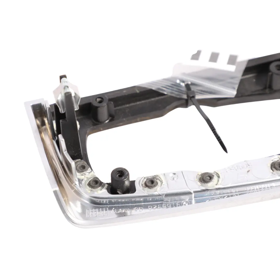 BMW F10 F11 Decor Strip Trim Dashboard Panel Cover Right O/S Carbon - SKU RHD-9166928-2 - Part number 9166928