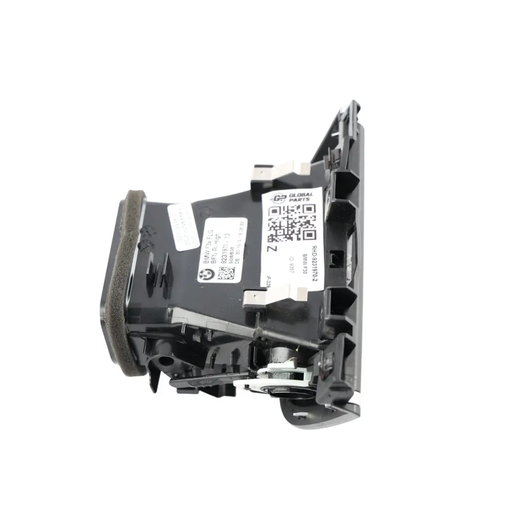 Fresh Air Grille Dash Vent Left N/S to BMW F30 F31 F32 F33 with Part number 9231970 BMW F30 F31 F32 F33 Fresh Air Grille Dash Vent Left N/S - SKU RHD-9231970-2 - Part number 9231970