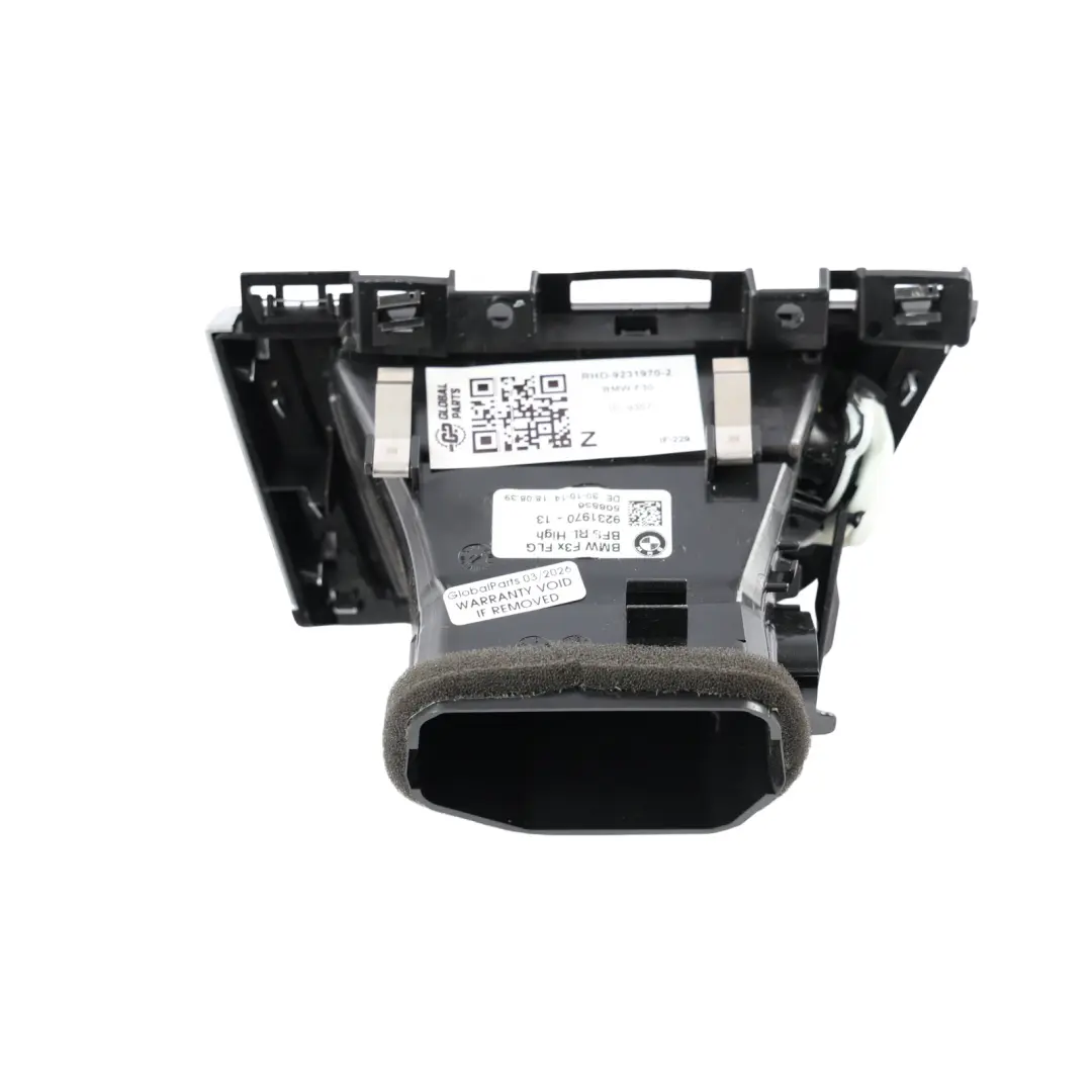 BMW F30 F31 F32 F33 Fresh Air Grille Dash Vent Left N/S - SKU RHD-9231970-2 - Part number 9231970