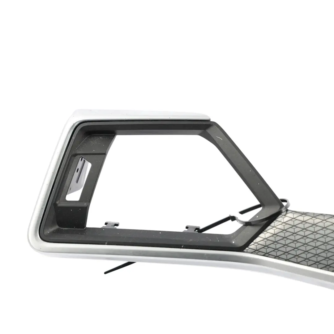 BMW G20 LCI G22 Dashboard Trim Strip Passenger Side Aluminium Rhombicle - SKU RHD-9625718 - Part number 9625718