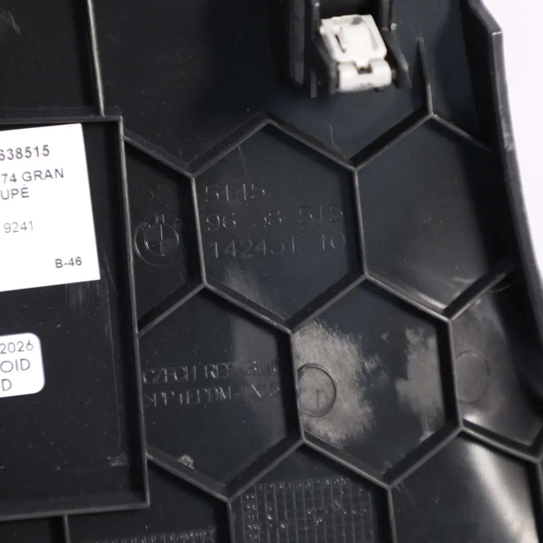 BMW F70 F74 Dashboard Instrument Panel Cover Trim Driver Side Bottom - SKU RHD-9638515 - Part number 9638515