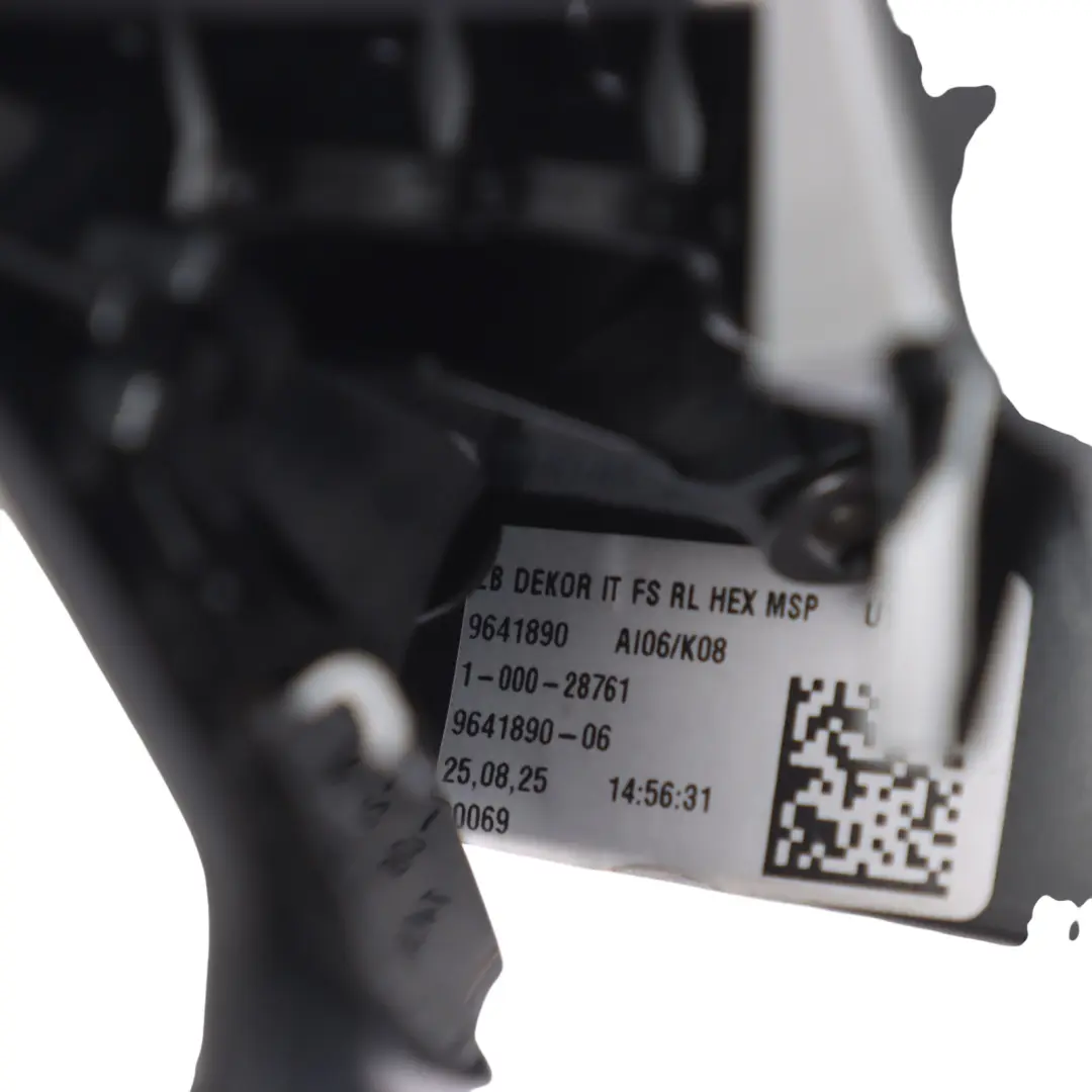 BMW F70 F74 Air Vent Dashboard Trim Cover Right O/S Hexacube Matt - SKU RHD-9641890 - Part number 9641890