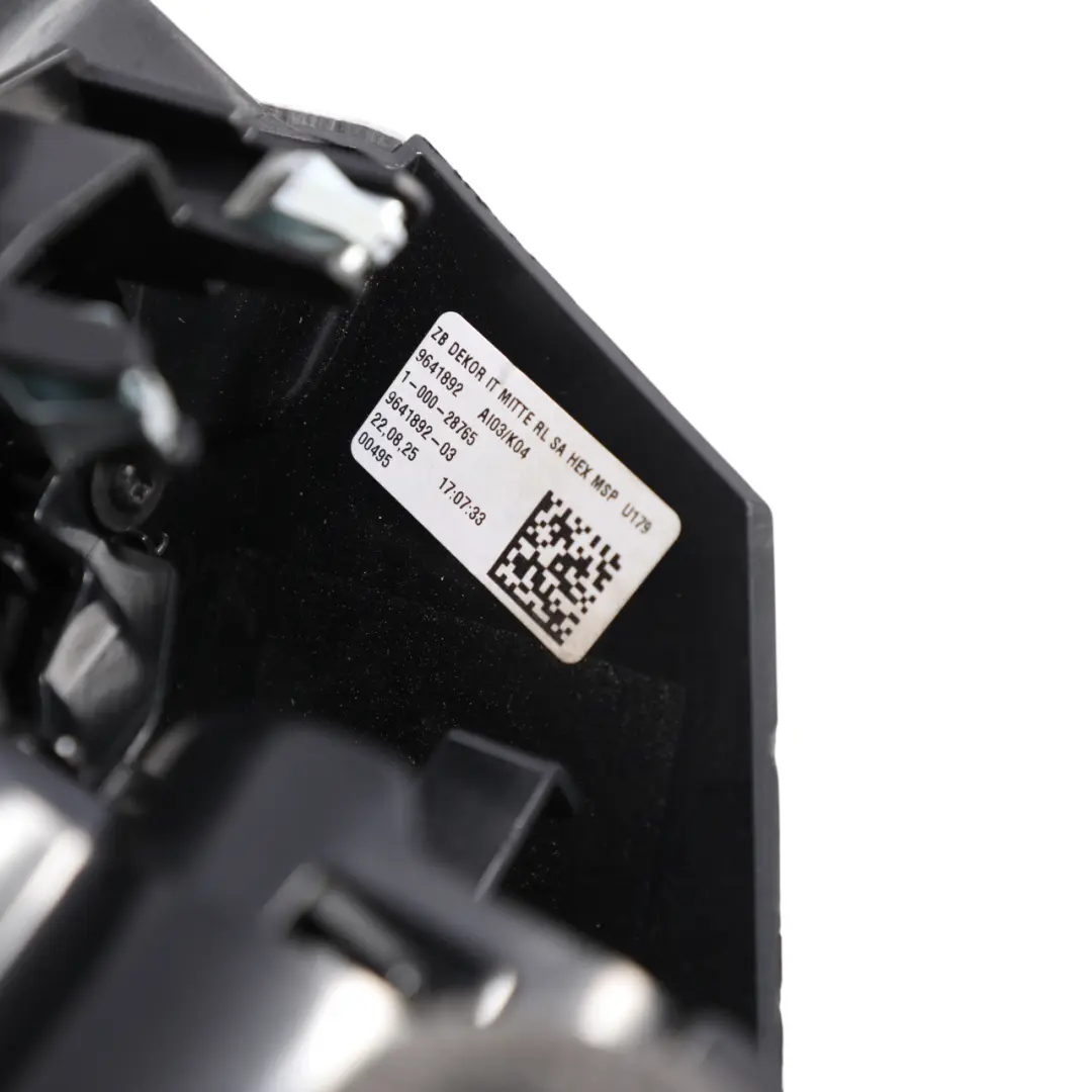 F74 Dashboard Air Vent Cover Panel Center Hexacube Matt to BMW F70 with Part number 9641892 BMW F70 F74 Dashboard Air Vent Cover Panel Center Hexacube Matt - SKU RHD-9641892 - Part number 9641892