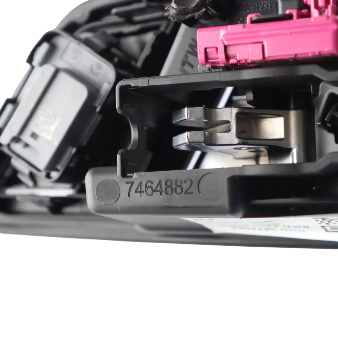 BMW F40 F70 F74 F75 Front Door Grab Handle Lock Switch Inner Right O/S - SKU RHD-9875682 - Part number 9875682