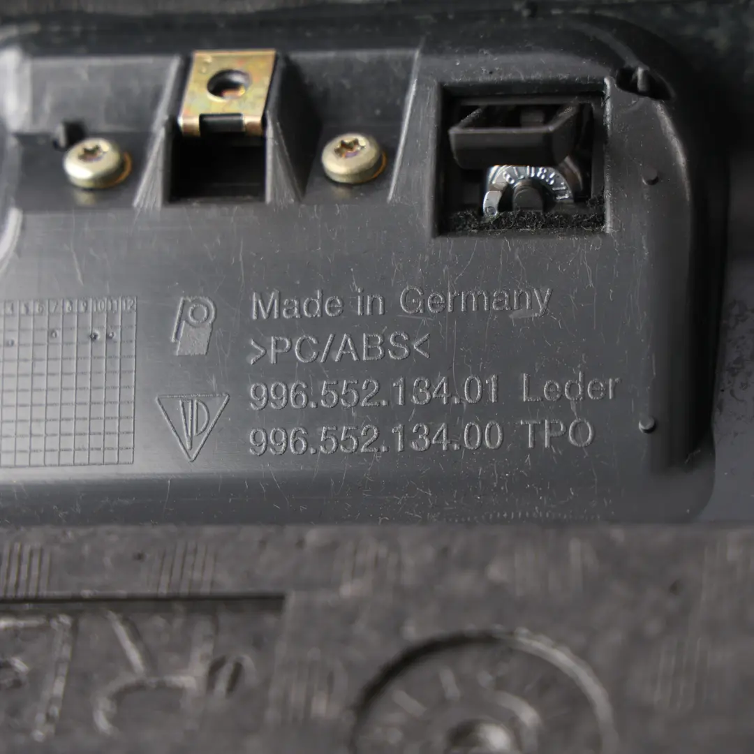 Porsche Carrera 996 Glove Box Lid Cover Panel Leatherette - SKU RHD-99655213400 - Part number 99655213400