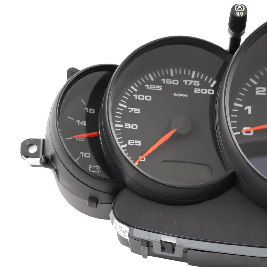 Porsche Carrera 996 Instrument Cluster Speedometer Petrol Manual - SKU RHD-99664122503 - Part number 99664122503