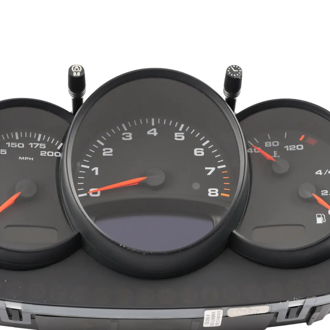 Instrument Cluster Speedometer Petrol Manual to Porsche Carrera 996 with Part number 99664122503 Porsche Carrera 996 Instrument Cluster Speedometer Petrol Manual - SKU RHD-99664122503 - Part number 99664122503