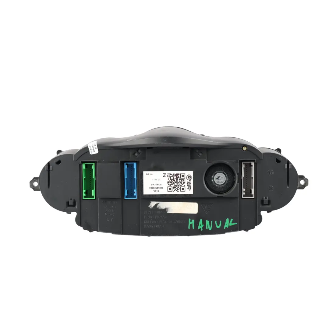 Porsche Carrera 996 Instrument Cluster Speedometer Petrol Manual - SKU RHD-99664122503 - Part number 99664122503