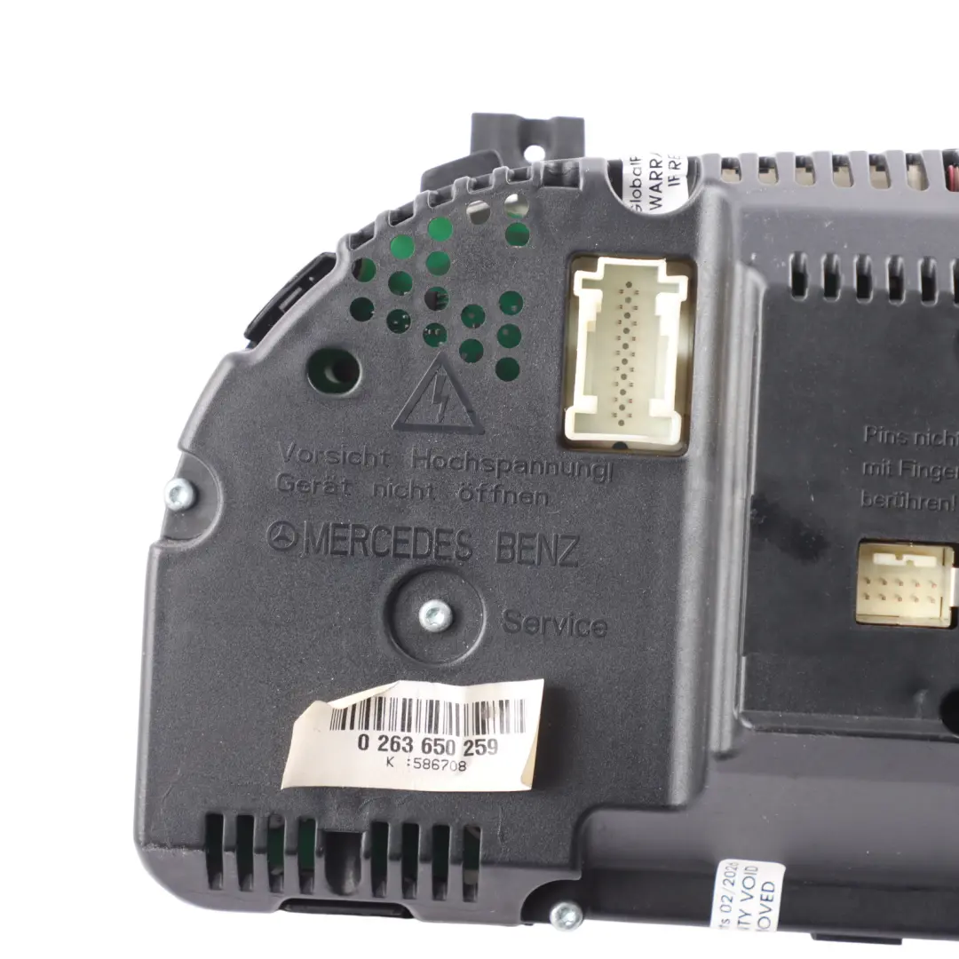  Mercedes-Benz W221 Digital Instrument Cluster Speedo Clock Automatic - SKU RHD-A2219001404 - Part number A2219001404