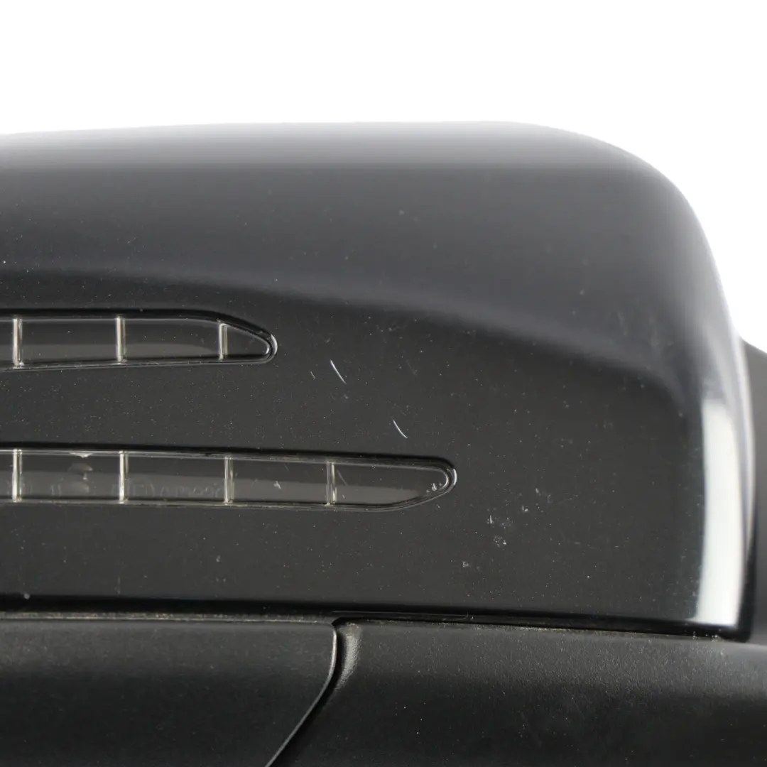Mercedes C117 Door Wing Mirror Power Fold Right O/S Kosmos Black - 191 - SKU RHD-A1178101800-KB - Part number A1178101800