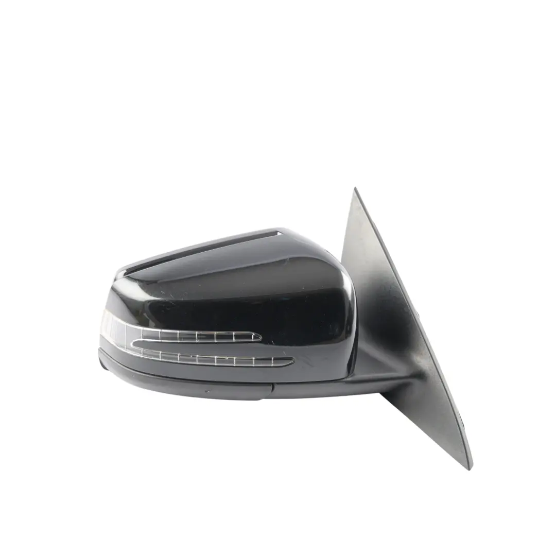 Mercedes C117 Door Wing Mirror Power Fold Right O/S Kosmos Black - 191 - SKU RHD-A1178101800-KB - Part number A1178101800