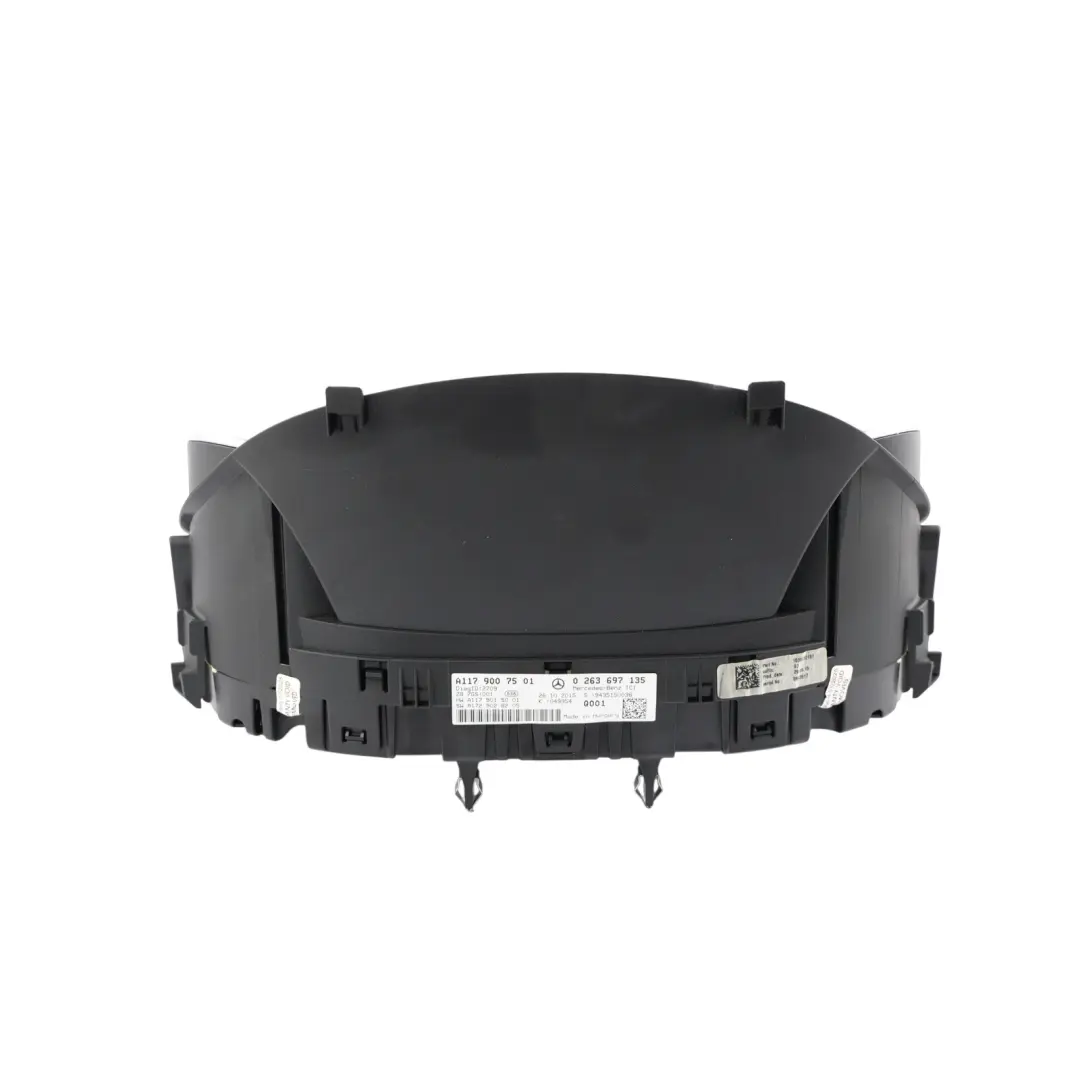 Instrument Cluster Speedo Clocks Petrol Automatic to Mercedes C117 with Part number A1179007501 Mercedes C117 Instrument Cluster Speedo Clocks Petrol Automatic - SKU RHD-A1179007501-1 - Part number A1179007501