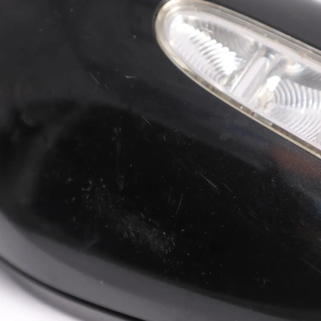 Wing Mirror Power Fold Right O/S Obsidian Black Metallic - 197 to Mercedes ML W164 with Part number A1648101693 Mercedes ML W164 Wing Mirror Power Fold Right O/S Obsidian Black Metallic - 197 - SKU RHD-A1648101693-OB1 - Part number A1648101693