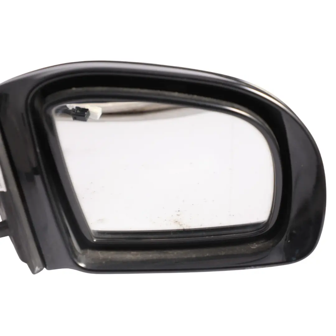 Mercedes ML W164 Wing Mirror Power Fold Right O/S Obsidian Black Metallic - 197 - SKU RHD-A1648101693-OB1 - Part number A1648101693