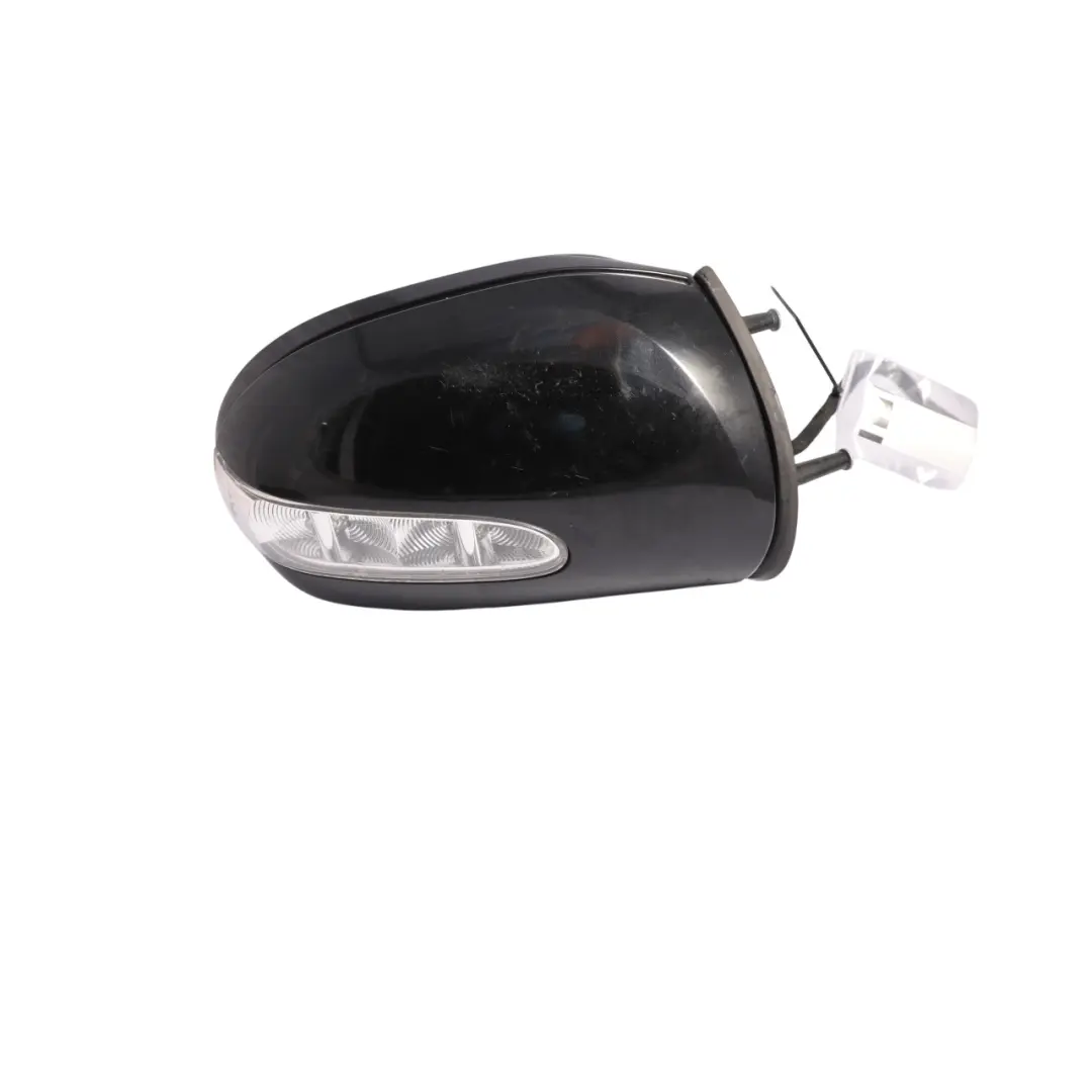 Wing Mirror Power Fold Right O/S Obsidian Black Metallic - 197 to Mercedes ML W164 with Part number A1648101693 Mercedes ML W164 Wing Mirror Power Fold Right O/S Obsidian Black Metallic - 197 - SKU RHD-A1648101693-OB1 - Part number A1648101693