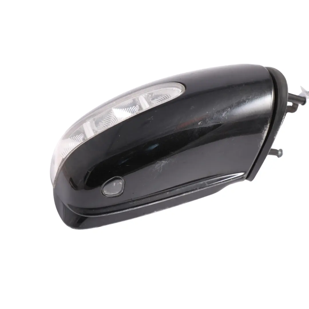Wing Mirror Power Fold Right O/S Obsidian Black Metallic - 197 to Mercedes ML W164 with Part number A1648101693 Mercedes ML W164 Wing Mirror Power Fold Right O/S Obsidian Black Metallic - 197 - SKU RHD-A1648101693-OB1 - Part number A1648101693