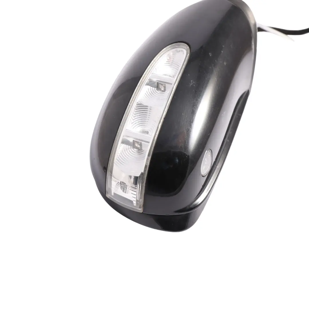Wing Mirror Power Fold Right O/S Obsidian Black Metallic - 197 to Mercedes ML W164 with Part number A1648101693 Mercedes ML W164 Wing Mirror Power Fold Right O/S Obsidian Black Metallic - 197 - SKU RHD-A1648101693-OB1 - Part number A1648101693