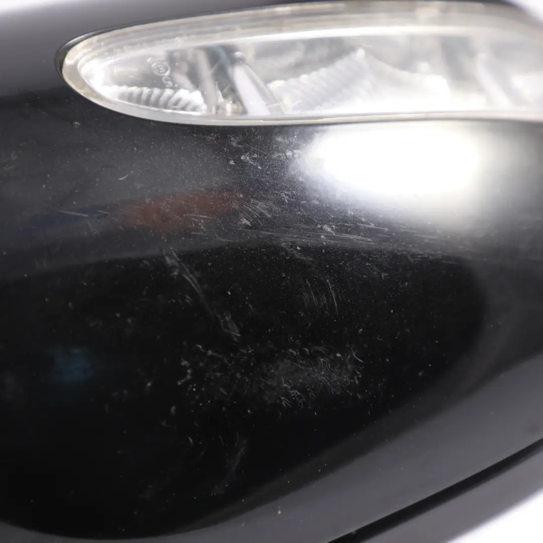 Wing Mirror Power Fold Right O/S Obsidian Black Metallic - 197 to Mercedes ML W164 with Part number A1648101693 Mercedes ML W164 Wing Mirror Power Fold Right O/S Obsidian Black Metallic - 197 - SKU RHD-A1648101693-OB1 - Part number A1648101693
