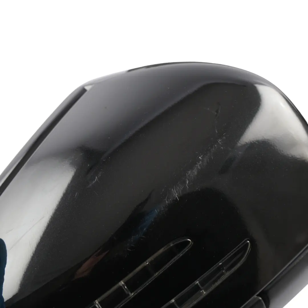 Wing Mirror Power Fold Auto Dim Right O/S Obsidian Black - 197 to Mercedes ML W166 with Part number A1668100001 Mercedes ML W166 Wing Mirror Power Fold Auto Dim Right O/S Obsidian Black - 197 - SKU RHD-A1668100001-OB1 - Part number A1668100001
