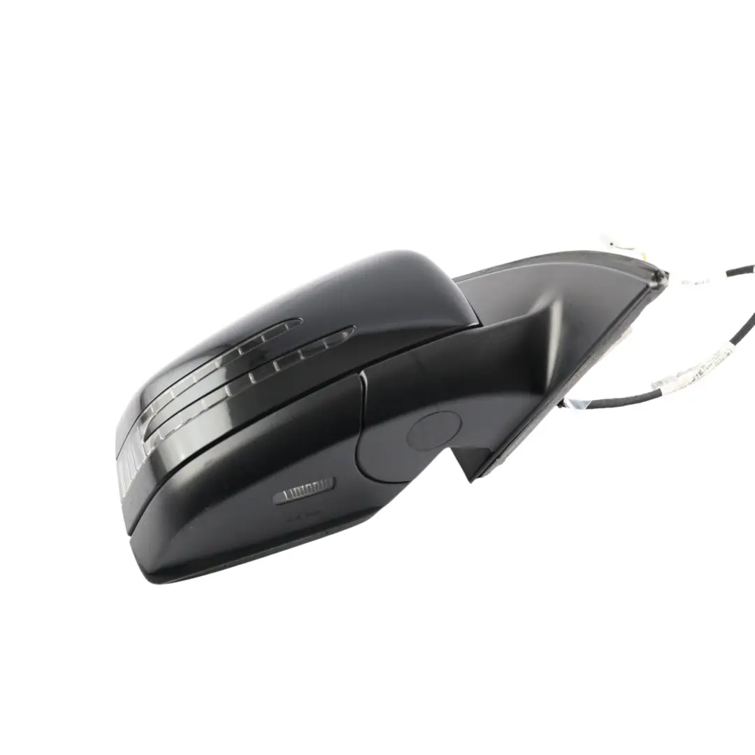Wing Mirror Power Fold Auto Dim Right O/S Obsidian Black - 197 to Mercedes ML W166 with Part number A1668100001 Mercedes ML W166 Wing Mirror Power Fold Auto Dim Right O/S Obsidian Black - 197 - SKU RHD-A1668100001-OB1 - Part number A1668100001