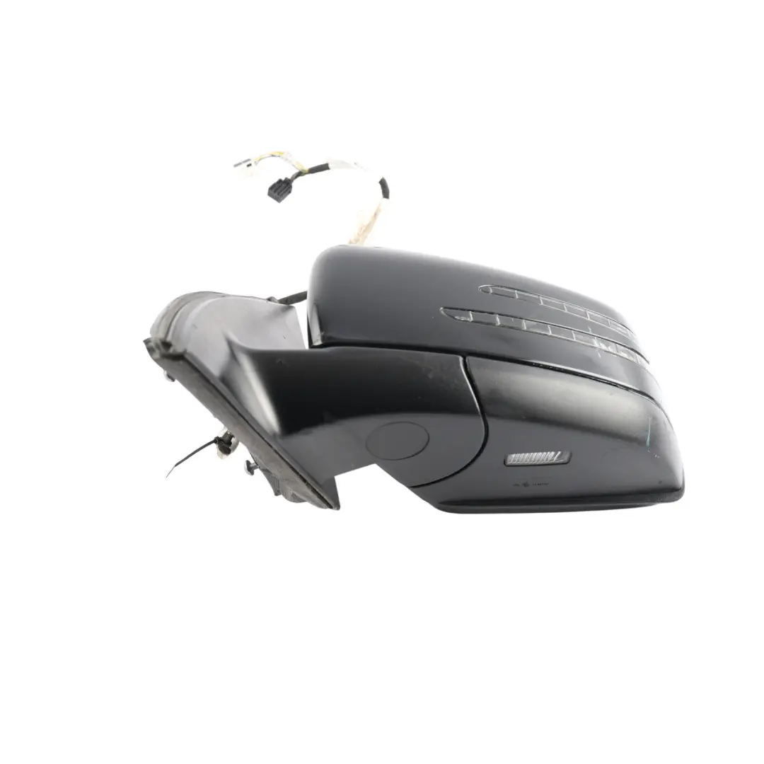 Wing Mirror Left N/S Power Fold Auto Dim Obsidian Black - 197 to Mercedes ML W166 with Part number A1668108500 Mercedes ML W166 Wing Mirror Left N/S Power Fold Auto Dim Obsidian Black - 197 - SKU RHD-A1668108500-OB1 - Part number A1668108500