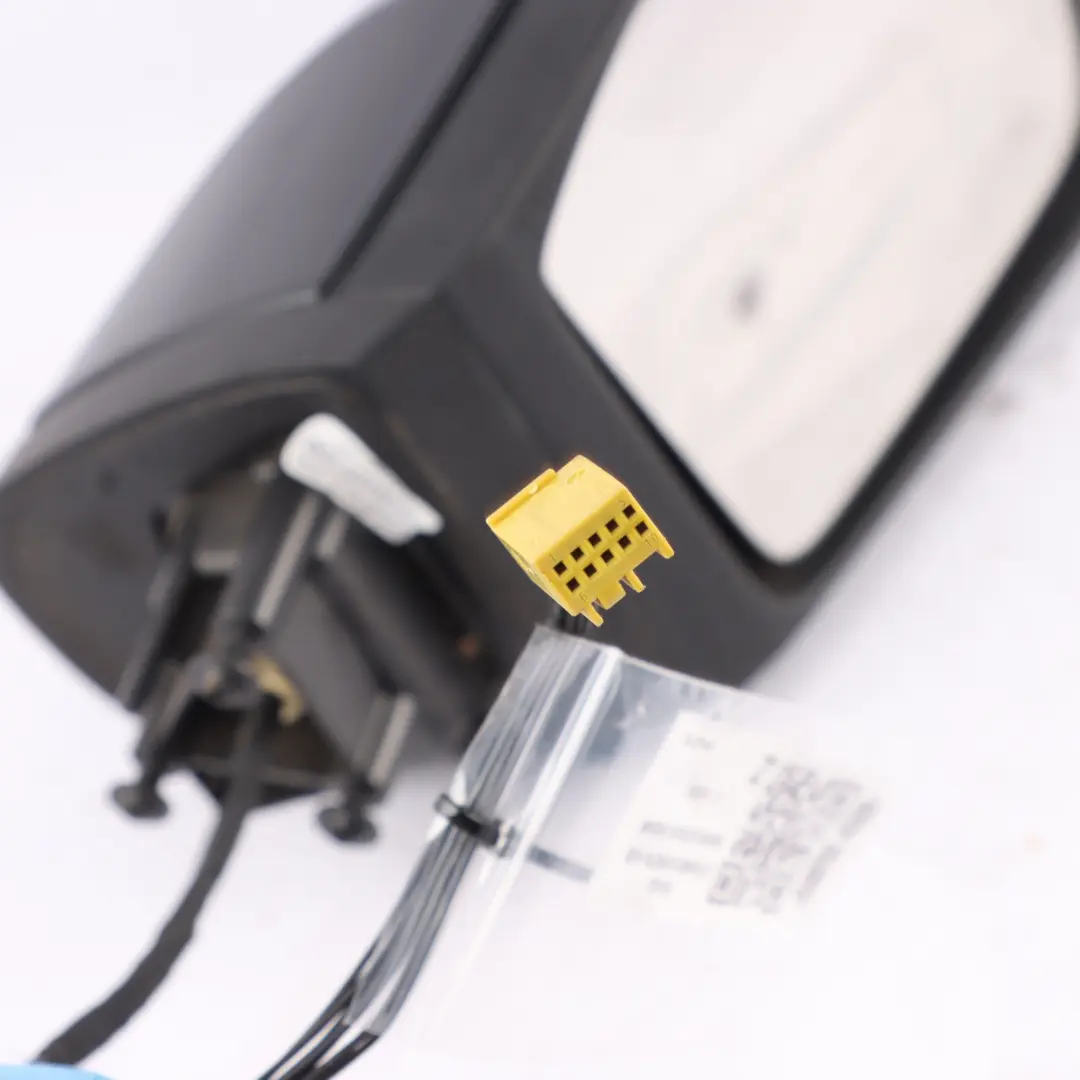 Mercedes W169 W245 Wing Mirror Right O/S Door Power Fold Kosmos Black - 191 - SKU RHD-A1698100676-KB - Part number A1698100676