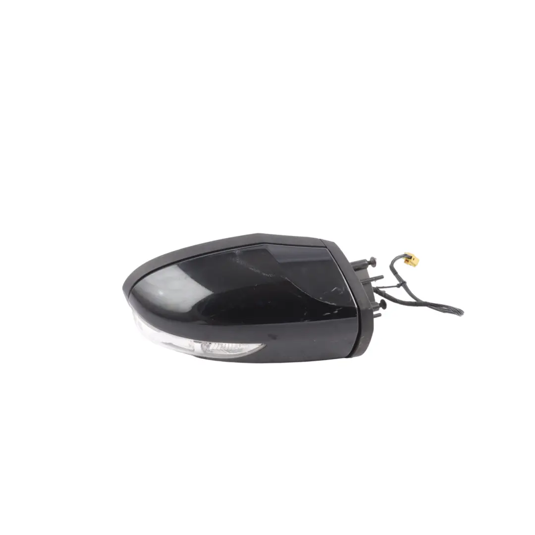 Wing Mirror Right O/S Door Power Fold Kosmos Black - 191 to Mercedes W169 W245 with Part number A1698100676 Mercedes W169 W245 Wing Mirror Right O/S Door Power Fold Kosmos Black - 191 - SKU RHD-A1698100676-KB - Part number A1698100676
