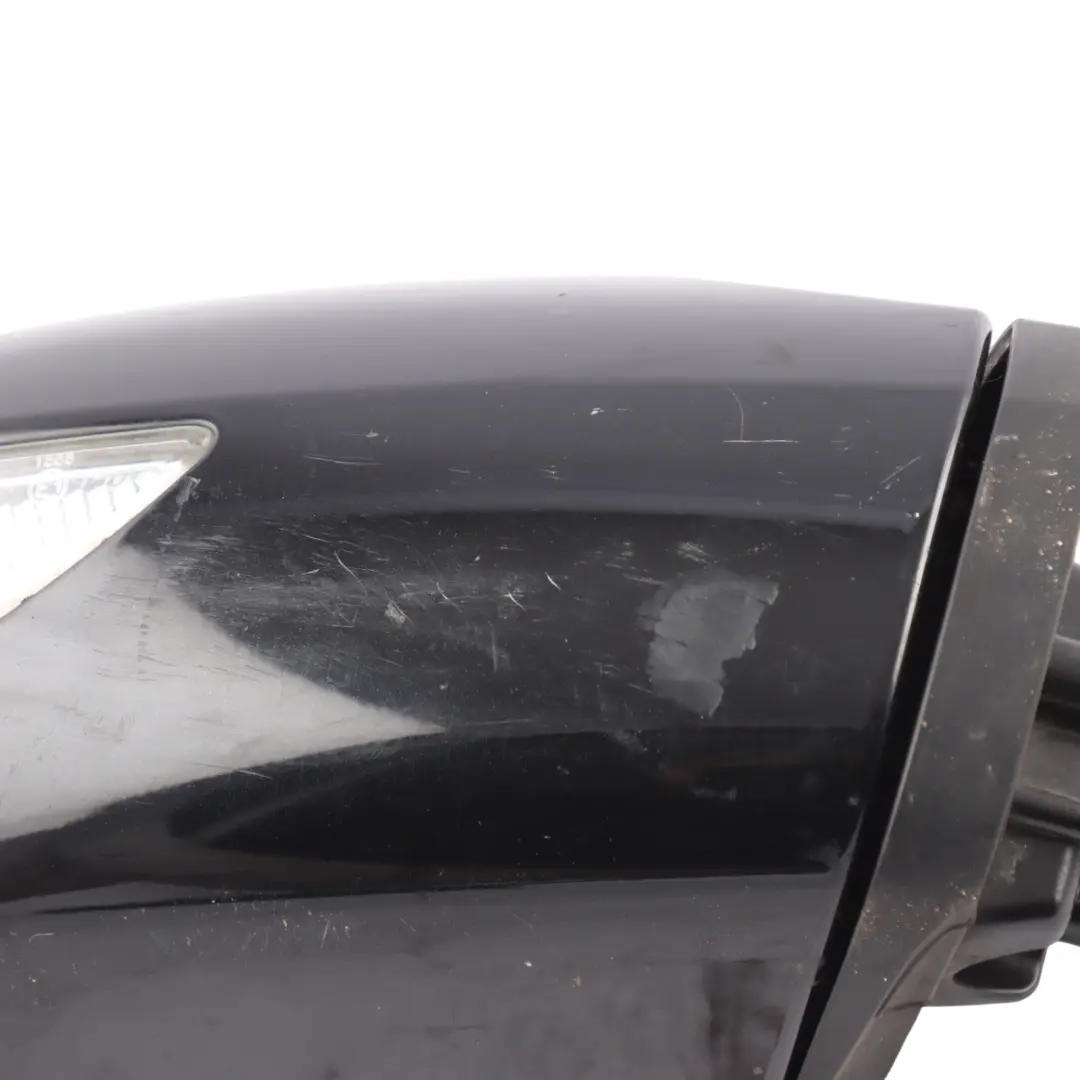 Wing Mirror Right O/S Door Power Fold Kosmos Black - 191 to Mercedes W169 W245 with Part number A1698100676 Mercedes W169 W245 Wing Mirror Right O/S Door Power Fold Kosmos Black - 191 - SKU RHD-A1698100676-KB - Part number A1698100676