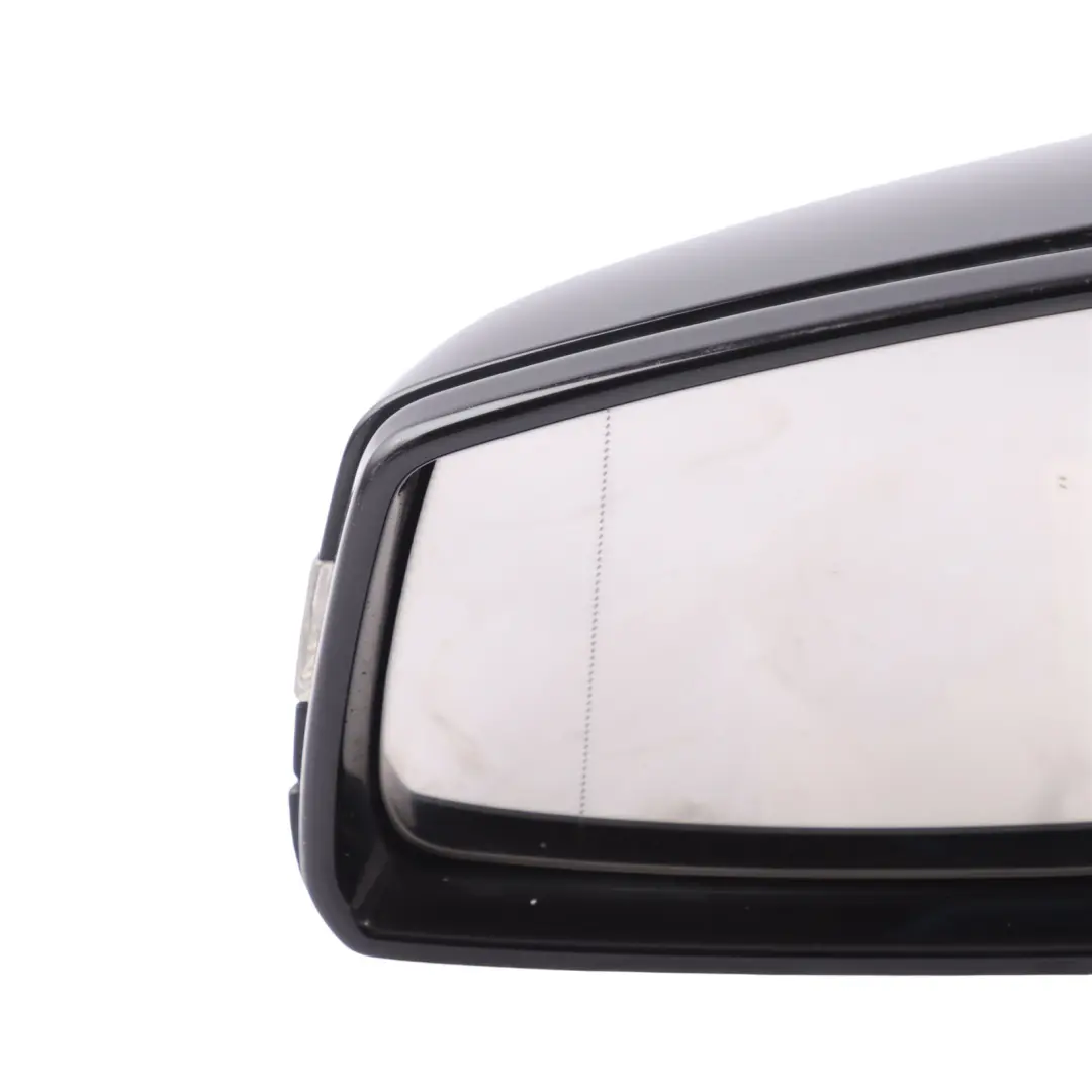 Side View Wing Mirror Power Fold Left N/S Black to Mercedes W176 with Part number A1768100376 Mercedes W176 Side View Wing Mirror Power Fold Left N/S Black - SKU RHD-A1768100376-BLK - Part number A1768100376