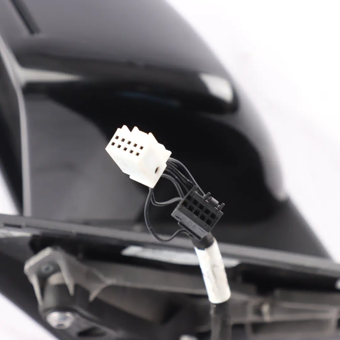 Mercedes W176 Side View Wing Mirror Power Fold Left N/S Black - SKU RHD-A1768100376-BLK - Part number A1768100376