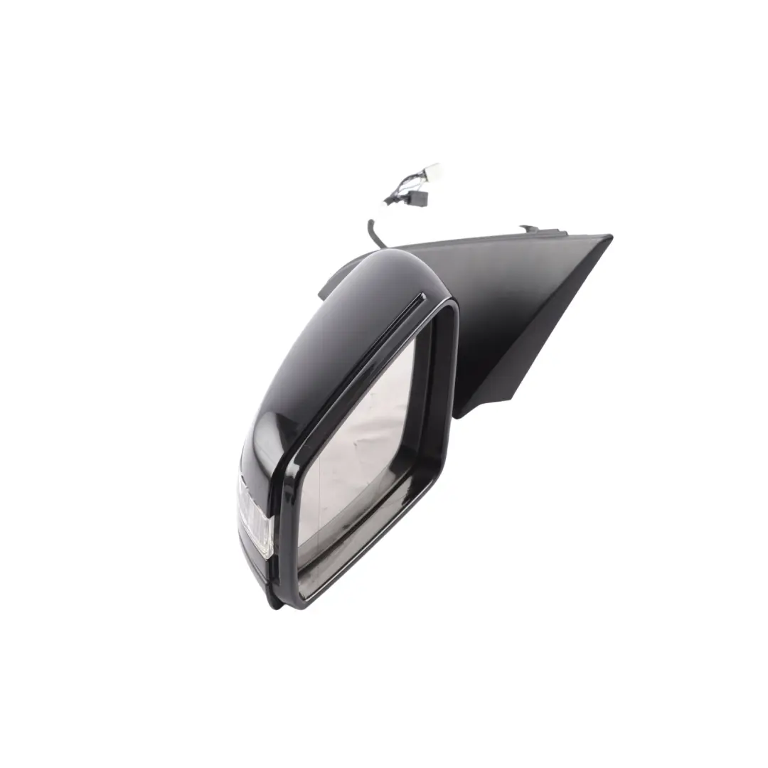 Side View Wing Mirror Power Fold Left N/S Black to Mercedes W176 with Part number A1768100376 Mercedes W176 Side View Wing Mirror Power Fold Left N/S Black - SKU RHD-A1768100376-BLK - Part number A1768100376