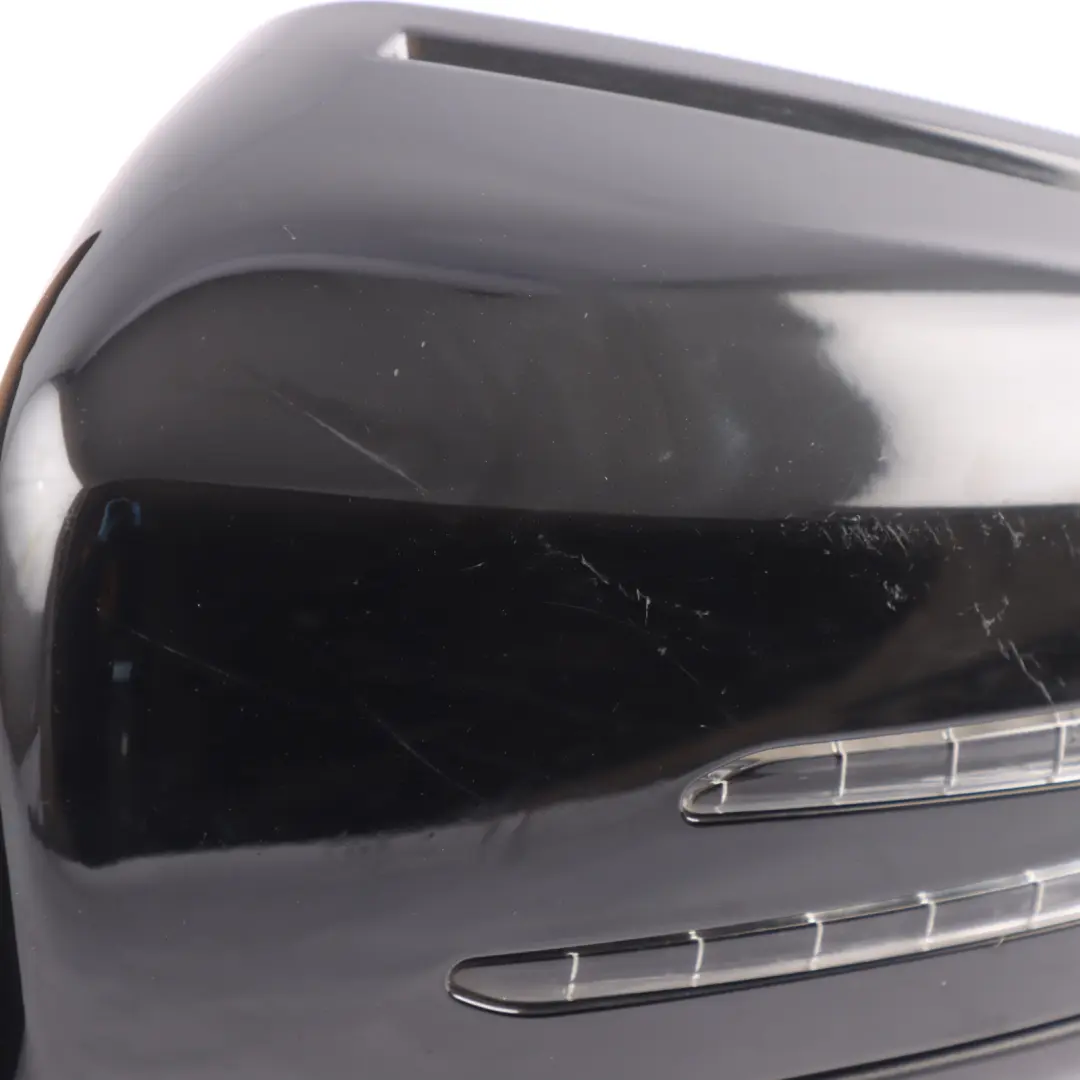 Side View Wing Mirror Power Fold Left N/S Black to Mercedes W176 with Part number A1768100376 Mercedes W176 Side View Wing Mirror Power Fold Left N/S Black - SKU RHD-A1768100376-BLK - Part number A1768100376