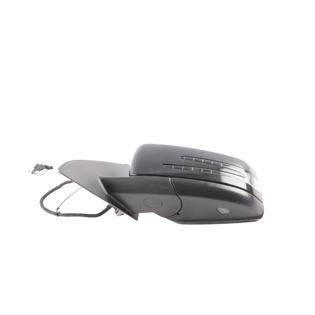 Mercedes W176 Side View Wing Mirror Power Fold Left N/S Black - SKU RHD-A1768100376-BLK - Part number A1768100376