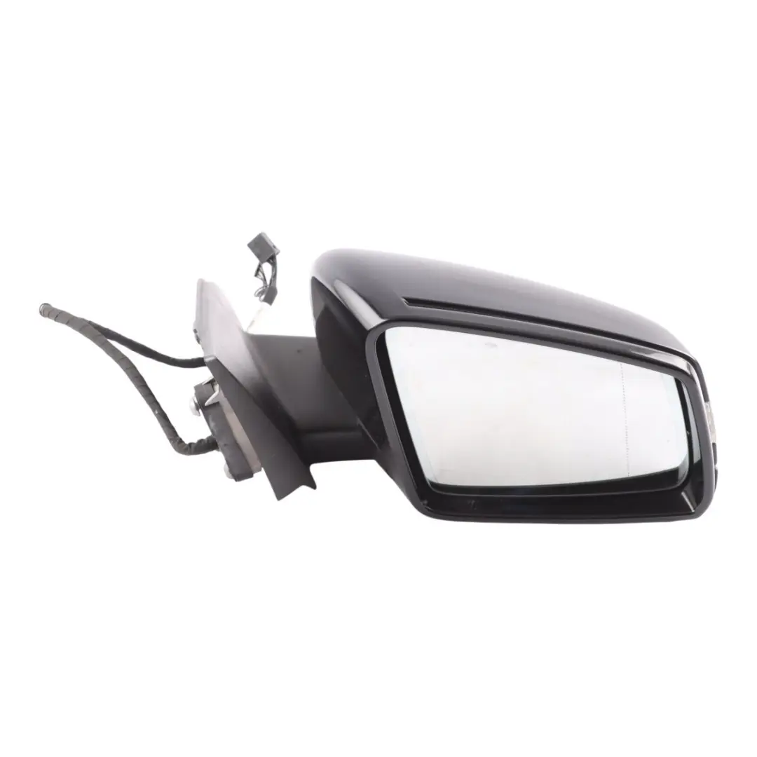 Side View Wing Mirror Power Fold Right O/S Black to Mercedes W176 with Part number A1768100476 Mercedes W176 Side View Wing Mirror Power Fold Right O/S Black - SKU RHD-A1768100476-BLK - Part number A1768100476