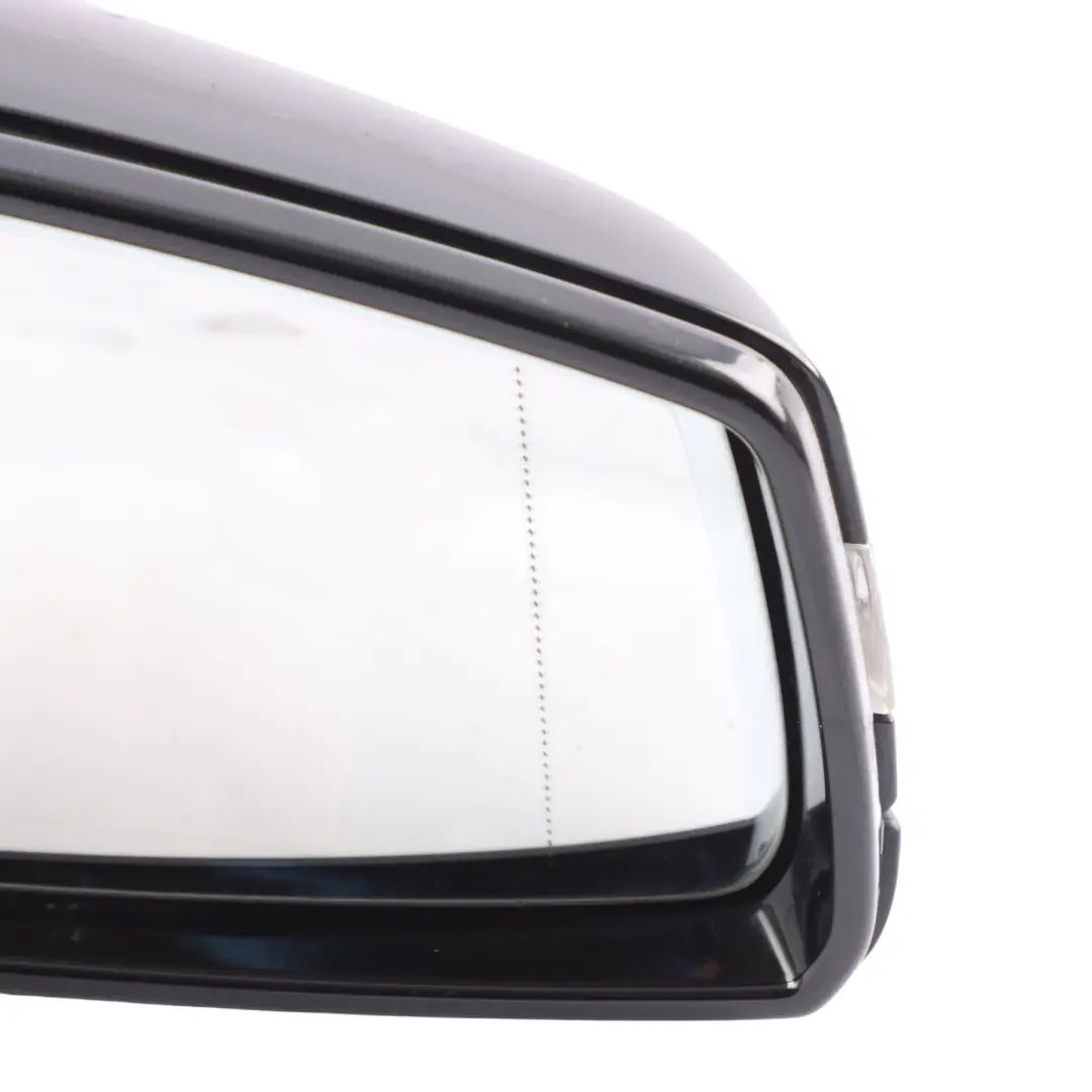 Mercedes W176 Side View Wing Mirror Power Fold Right O/S Black - SKU RHD-A1768100476-BLK - Part number A1768100476