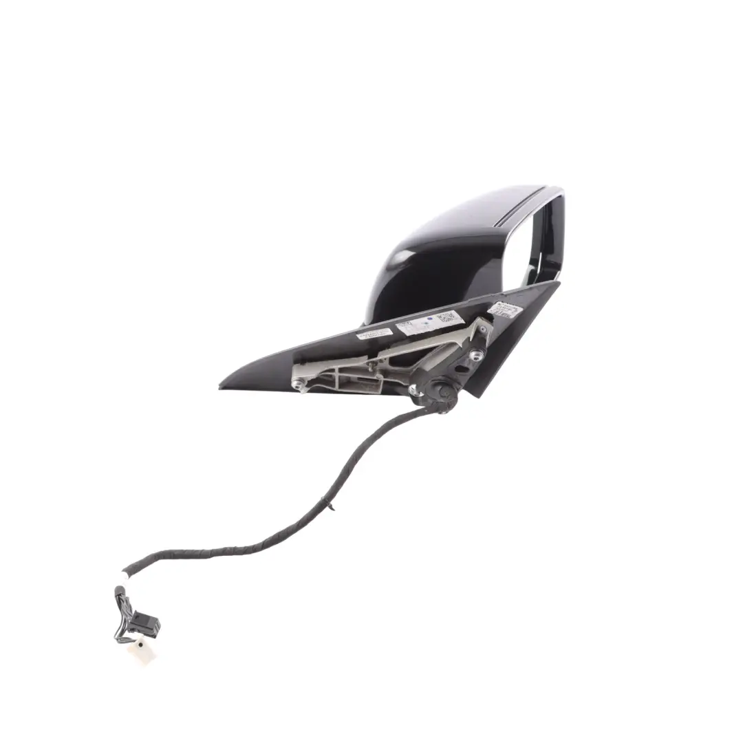 Mercedes W176 Side View Wing Mirror Power Fold Right O/S Black - SKU RHD-A1768100476-BLK - Part number A1768100476