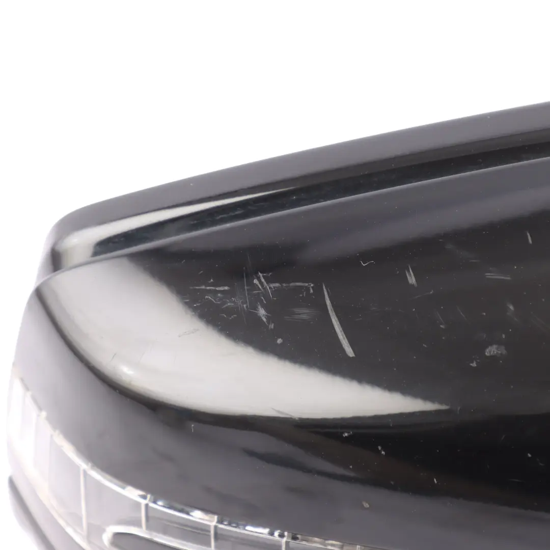 Mercedes W176 Side View Wing Mirror Power Fold Right O/S Black - SKU RHD-A1768100476-BLK - Part number A1768100476