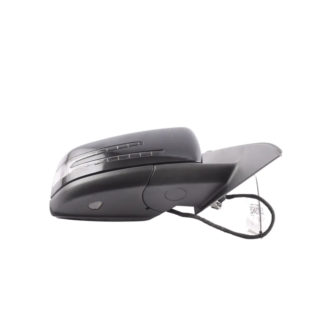 Mercedes W176 Side View Wing Mirror Power Fold Right O/S Black - SKU RHD-A1768100476-BLK - Part number A1768100476