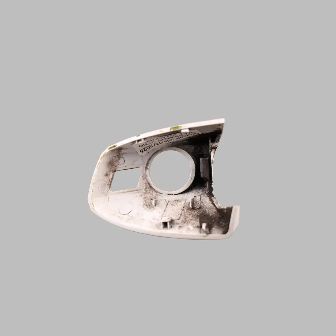 Front Handle Lock Cylinder Cover Right O/S Polar White - 149 to Mercedes C207 with Part number A2047660225 Mercedes C207 Front Handle Lock Cylinder Cover Right O/S Polar White - 149 - SKU RHD-A2047660225-POL - Part number A2047660225