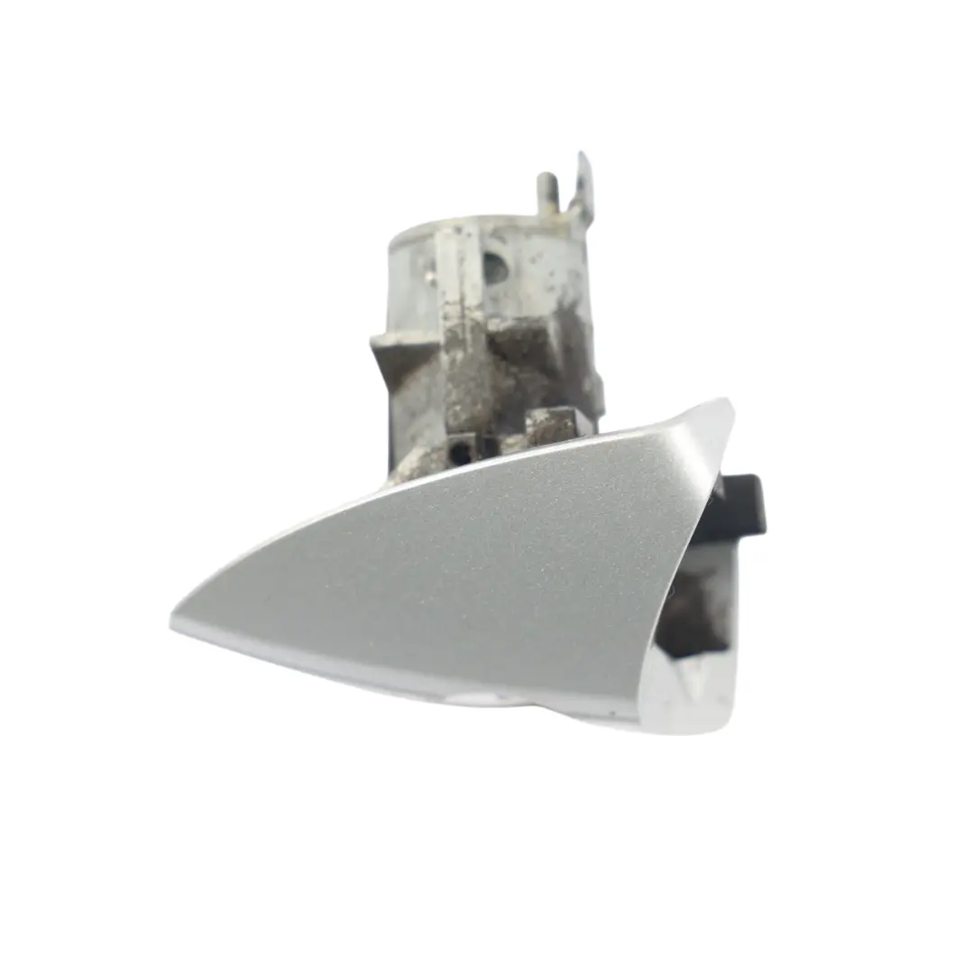Door Handle Lock Cover Front Right O/S Polar Silver Metallic - 761 to Mercedes W176 with Part number A2047661425 Mercedes W176 Door Handle Lock Cover Front Right O/S Polar Silver Metallic - 761 - SKU RHD-A2047661425-PLS - Part number A2047661425