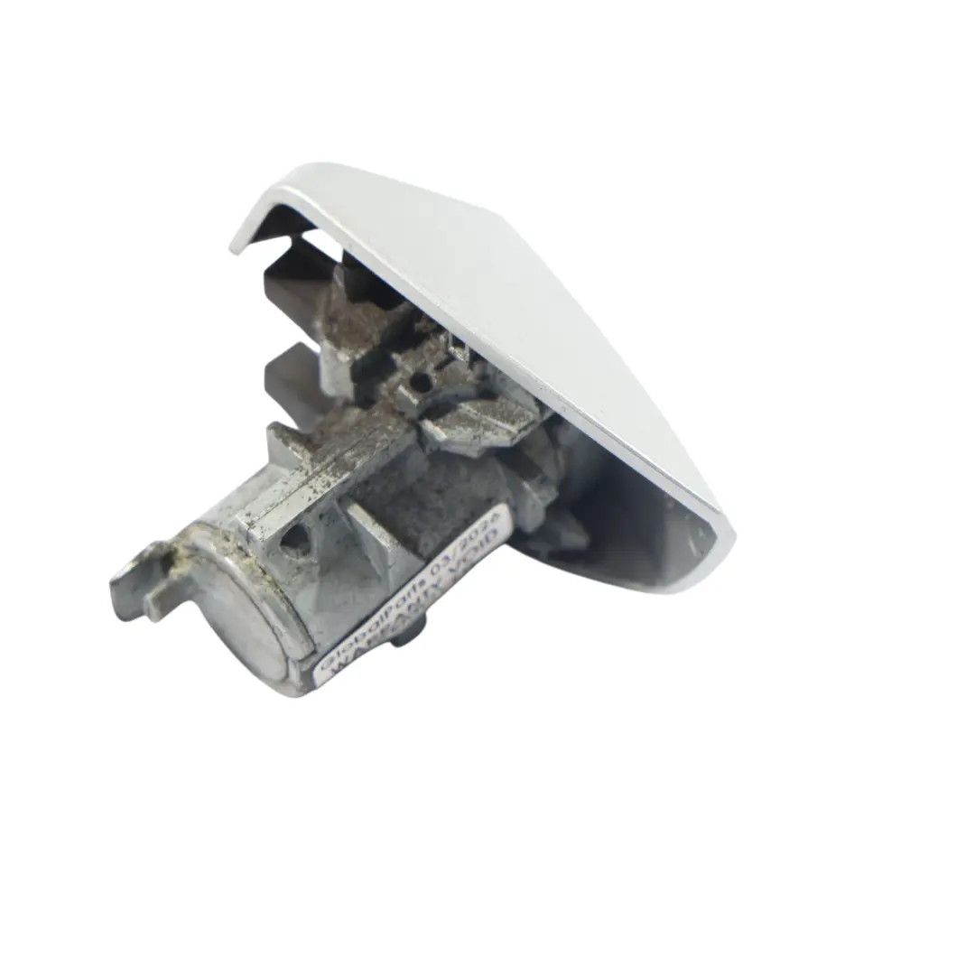 Door Handle Lock Cover Front Right O/S Polar Silver Metallic - 761 to Mercedes W176 with Part number A2047661425 Mercedes W176 Door Handle Lock Cover Front Right O/S Polar Silver Metallic - 761 - SKU RHD-A2047661425-PLS - Part number A2047661425