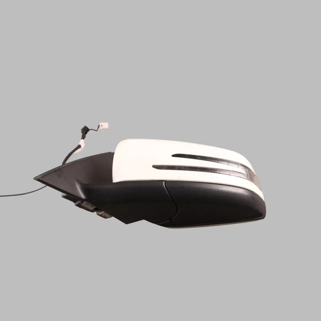 Door Wing Mirror Electric Outside Left N/S Calcite White - 650 to Mercedes W204 with Part number A2048103776 Mercedes W204 Door Wing Mirror Electric Outside Left N/S Calcite White - 650 - SKU RHD-A2048103776-CW - Part number A2048103776