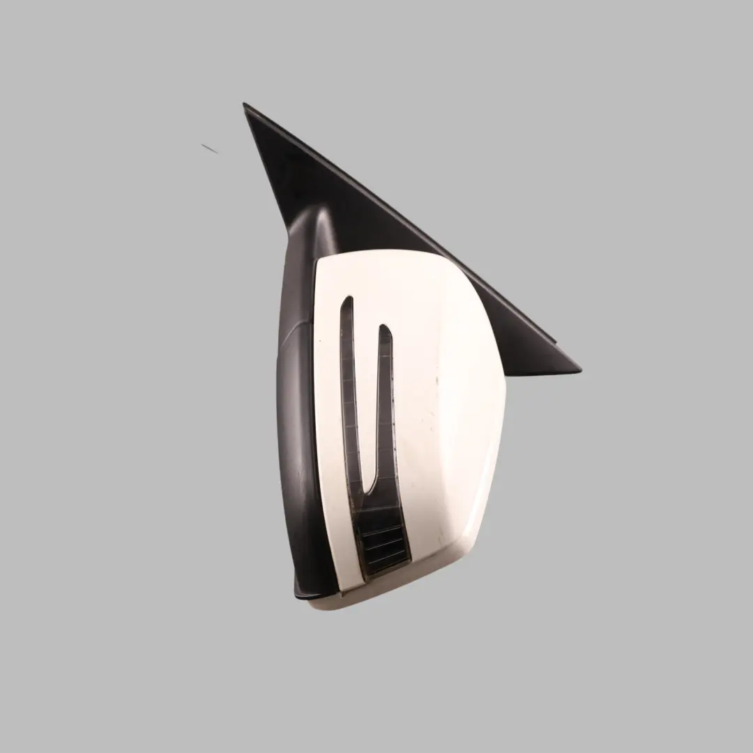 Mercedes W204 Door Wing Mirror Electric Outside Left N/S Calcite White - 650 - SKU RHD-A2048103776-CW - Part number A2048103776