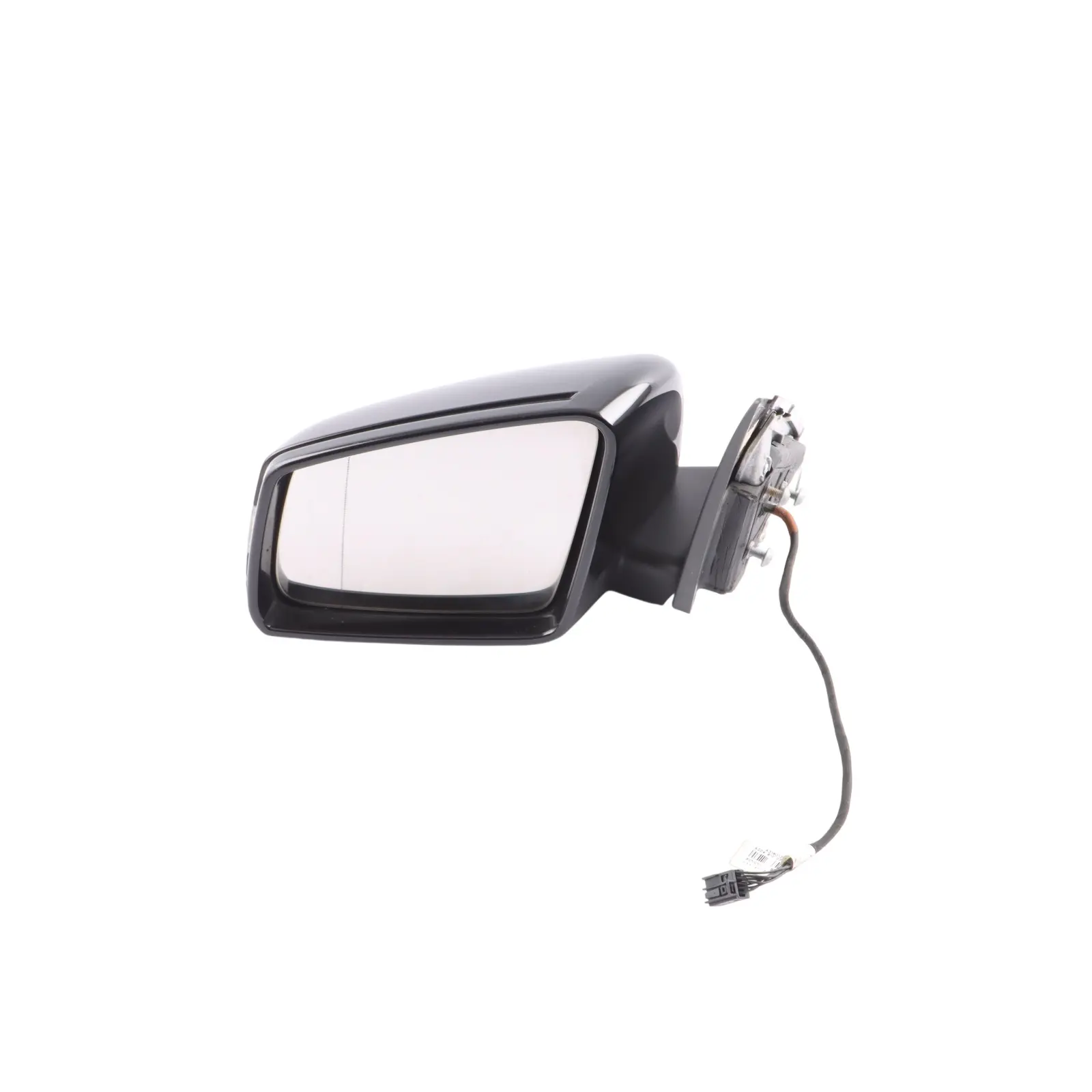 Mercedes W204 Wing Mirror Electric Outside Door Left N/S Obsidian Black - 197