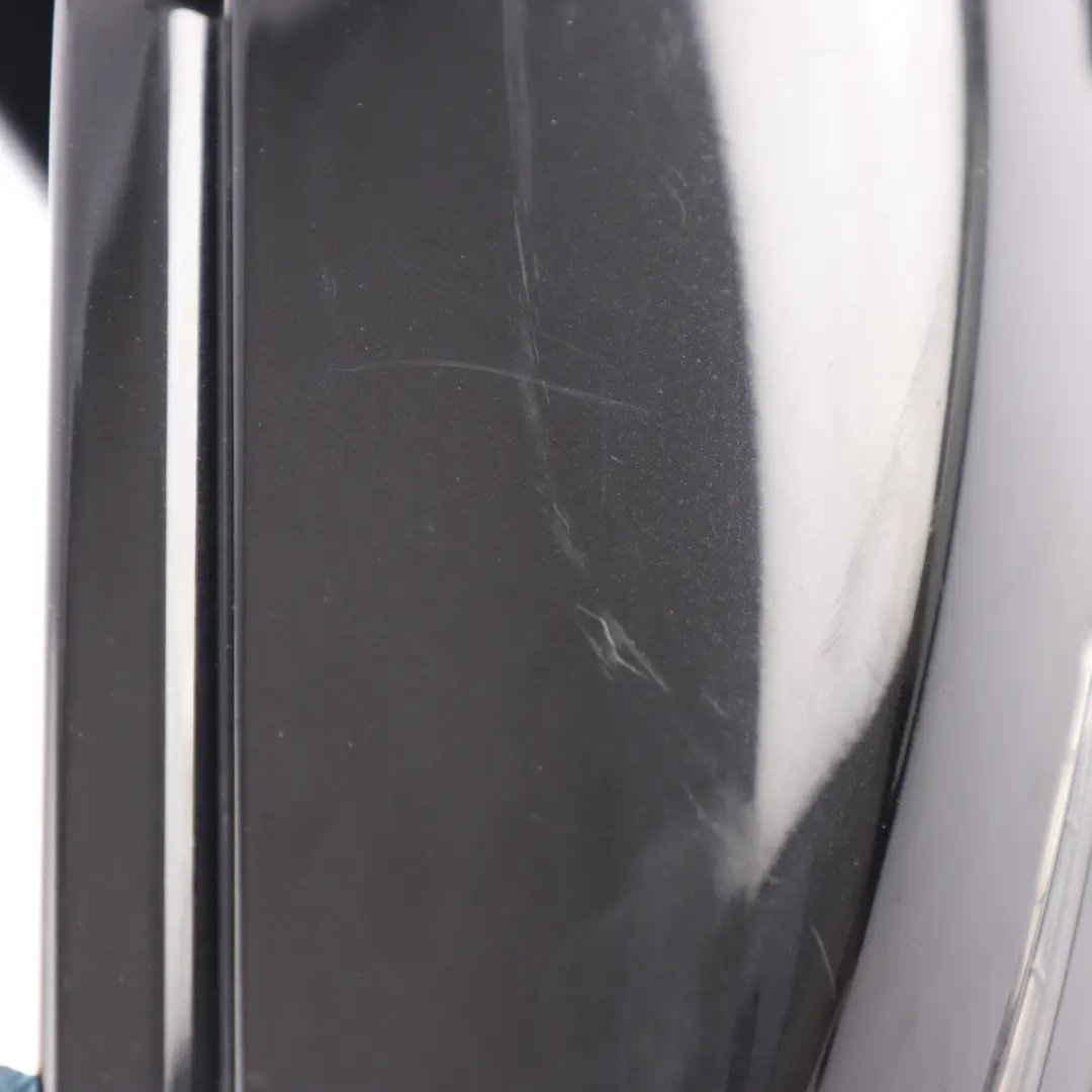 Mercedes W204 Wing Mirror Electric Outside Door Right O/S Obsidian Black - 197 - SKU RHD-A2048103876-OB - Part number A2048103876