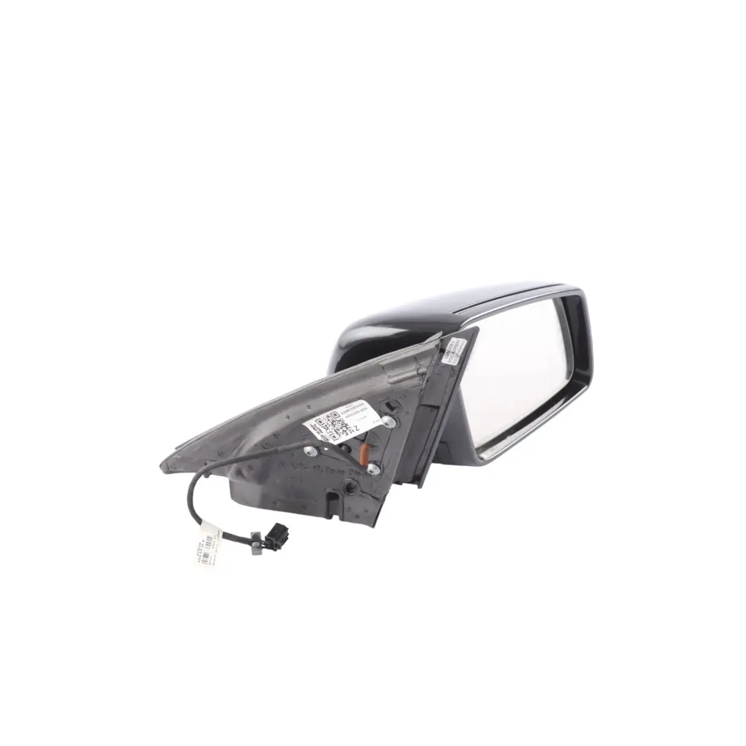 Mercedes W204 Wing Mirror Electric Outside Door Right O/S Obsidian Black - 197 - SKU RHD-A2048103876-OB - Part number A2048103876